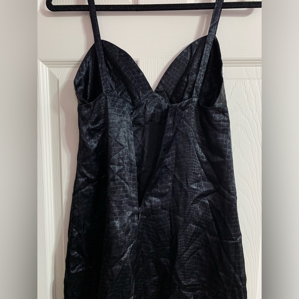 VTG Guess black mini dress - size 3 - Picture 11 of 11